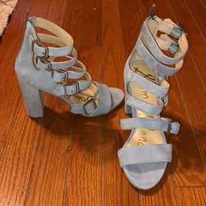 Sam Edelman Shoes - Blue Suede Heels Sam Edelman Shoes - Blue Suede Heels